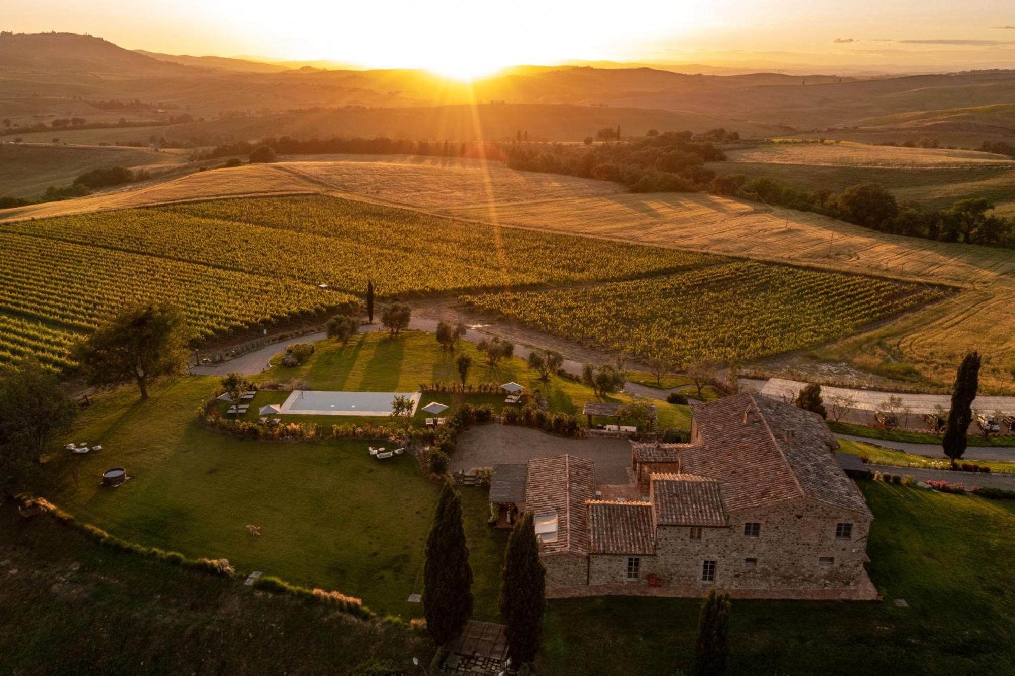 Vila Sce Quiric San Quirico dʼOrcia Exteriér fotografie