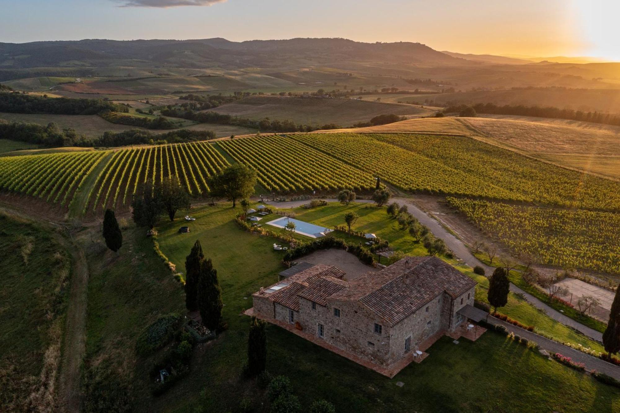 Vila Sce Quiric San Quirico dʼOrcia Exteriér fotografie