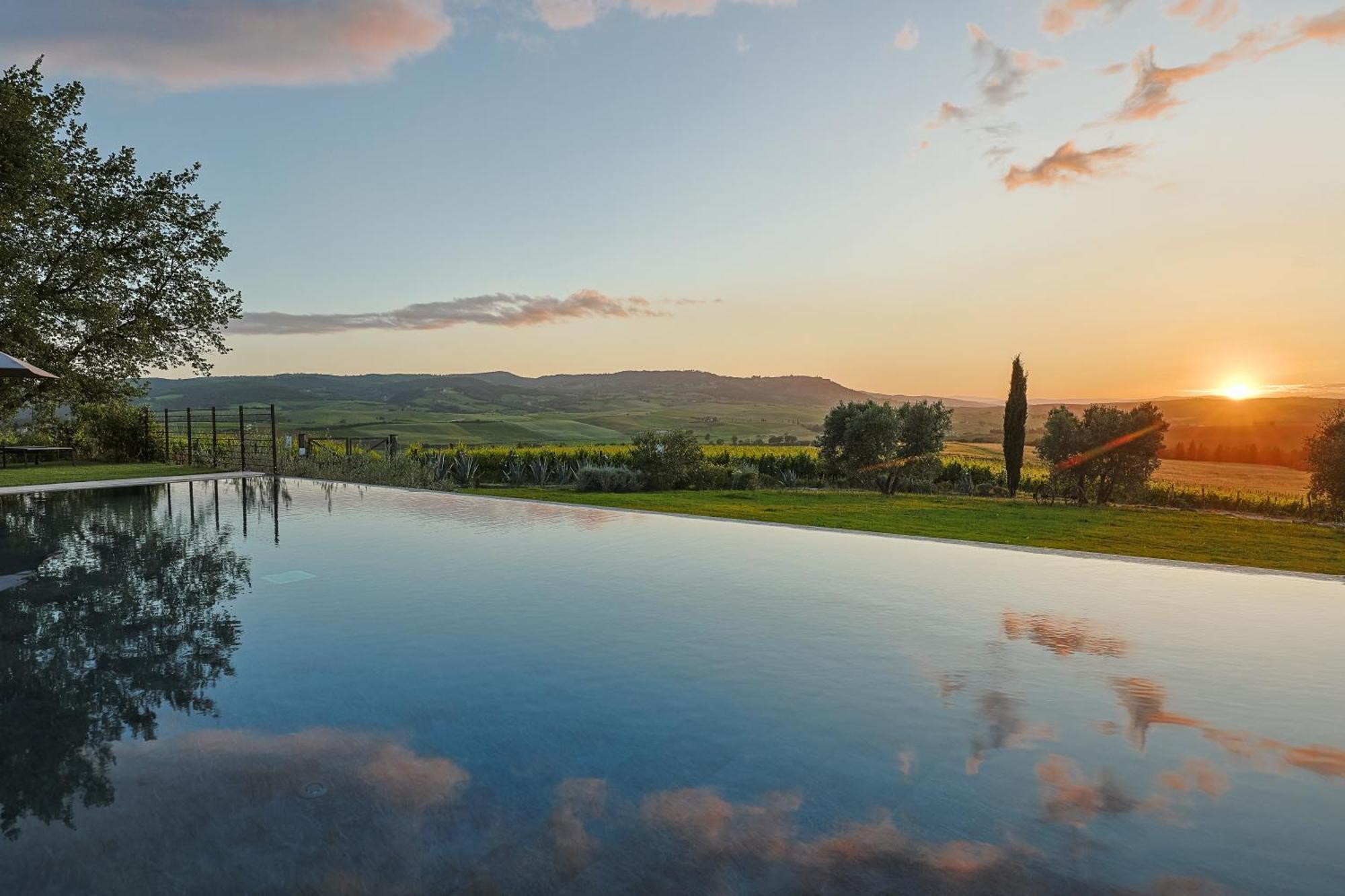 Vila Sce Quiric San Quirico dʼOrcia Exteriér fotografie